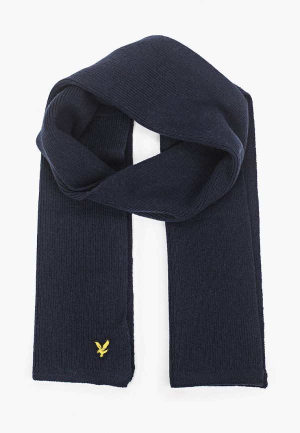 

Шарф Lyle & Scott, Синий, Racked Rib Scarf