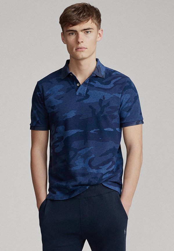 

Поло Polo Ralph Lauren, Синий, Polo Ralph Lauren MP002XM1ZOQL