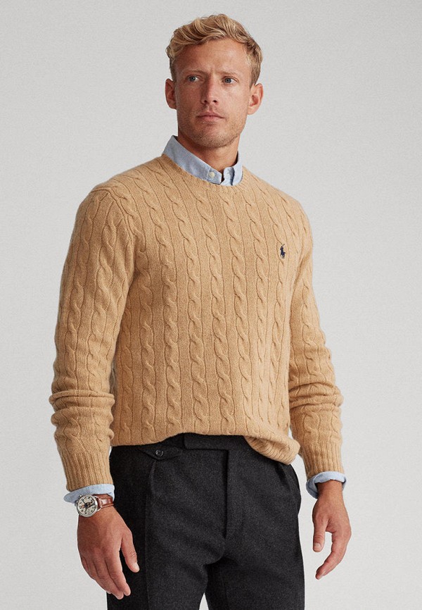 

Джемпер Polo Ralph Lauren, Бежевый, Polo Ralph Lauren MP002XM1ZOR0