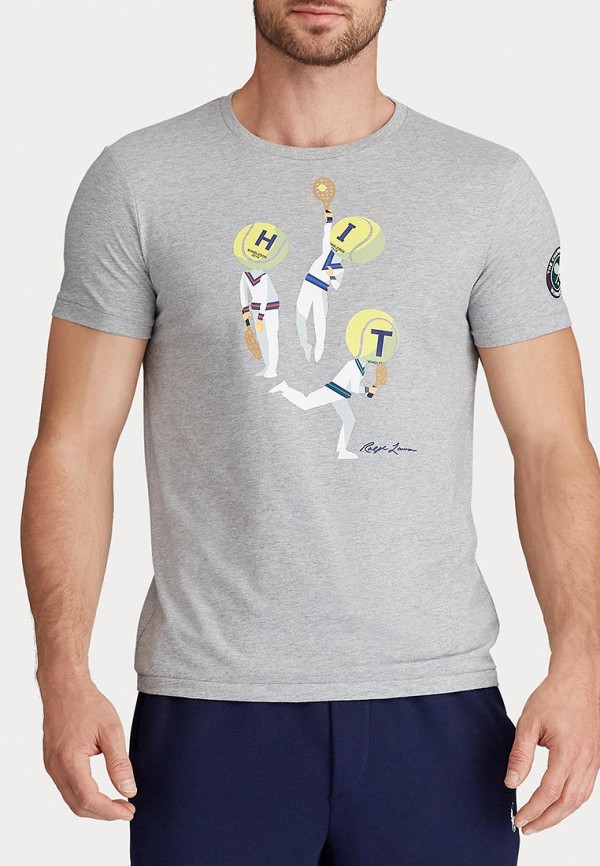 

Футболка Polo Ralph Lauren, Серый, Polo Ralph Lauren MP002XM1ZOTA