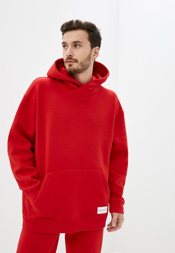 

Худи Eniland, Красный, Oversize
