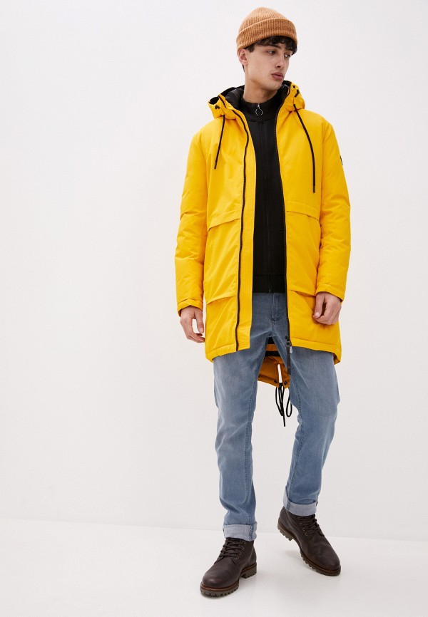Куртка утепленная Qwentiny цвет желтый  Фото 2