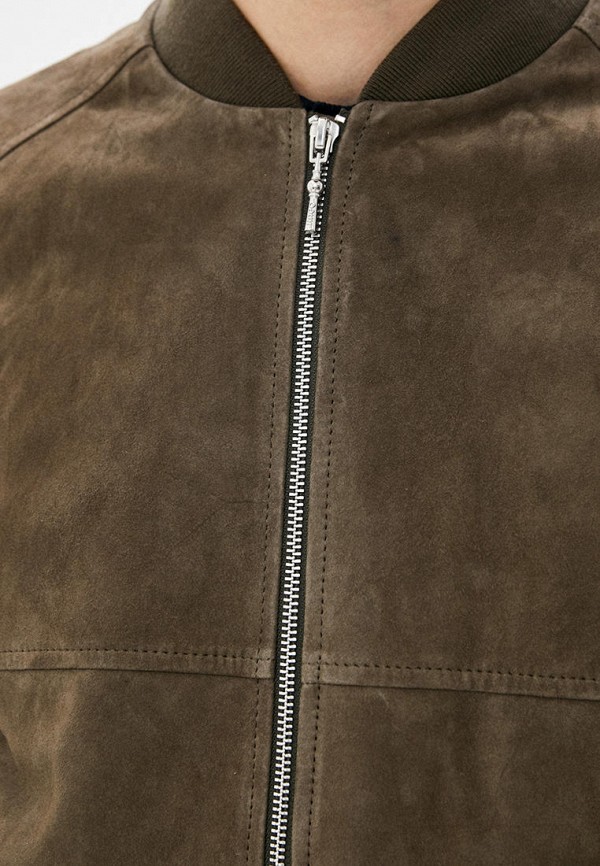 

Куртка кожаная Hugo, Хаки, Laures