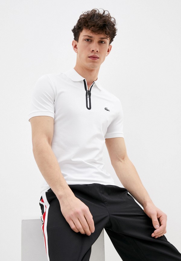 

Поло Lacoste, Белый