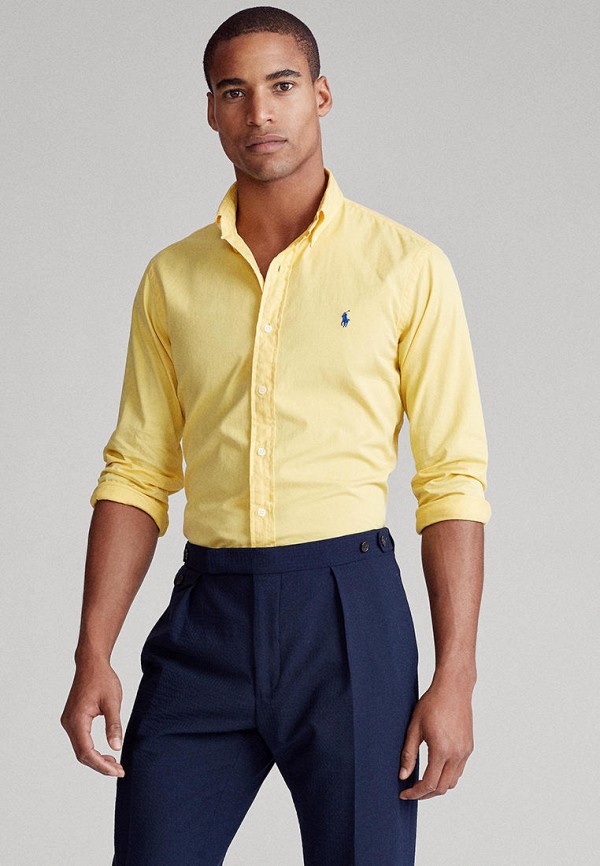 

Рубашка Polo Ralph Lauren, Желтый, Polo Ralph Lauren MP002XM1ZQ1Y