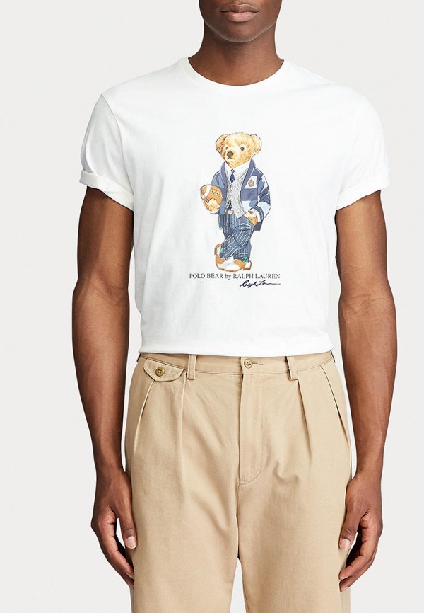 

Футболка Polo Ralph Lauren, Белый, Polo Ralph Lauren MP002XM1ZQ8D