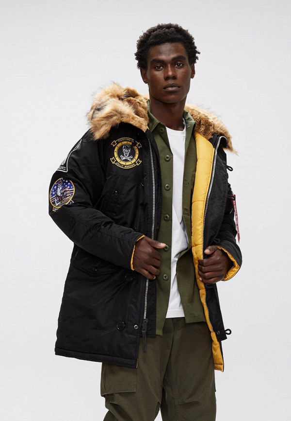 

Куртка утепленная Alpha Industries, Черный