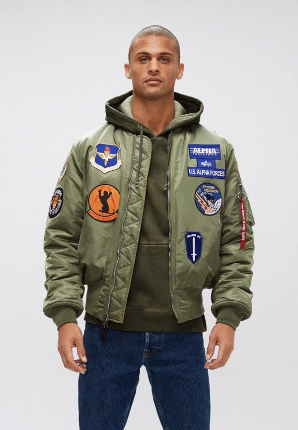 

Куртка утепленная Alpha Industries, Зеленый, Alpha Industries MP002XM1ZQ8Z
