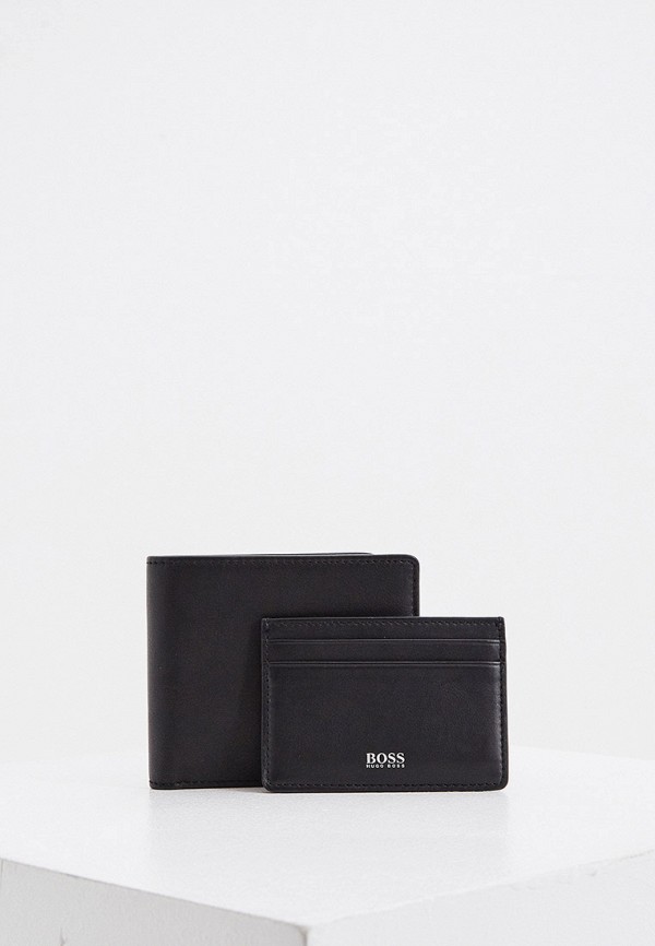 

Комплект Boss, Черный, GbB_8cc c case plain, кошелек и кредитница