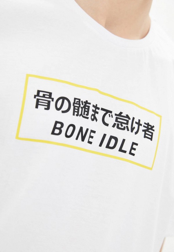 

Футболка Bone Idle, Белый, Bone Idle MP002XM1ZQO1