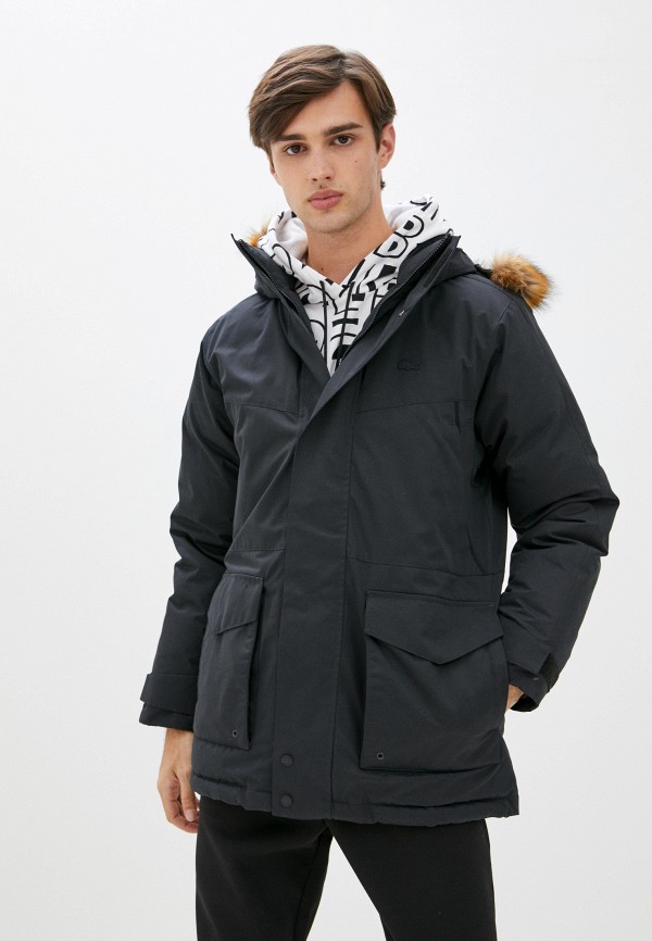 

Куртка утепленная Lacoste, Черный