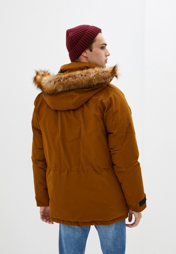Куртка утепленная Lacoste цвет коричневый  Фото 3