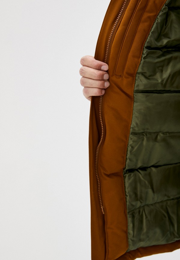 Куртка утепленная Lacoste цвет коричневый  Фото 4