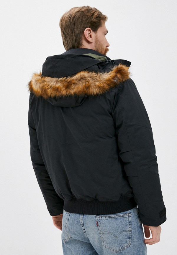 Куртка утепленная Lacoste цвет черный  Фото 3