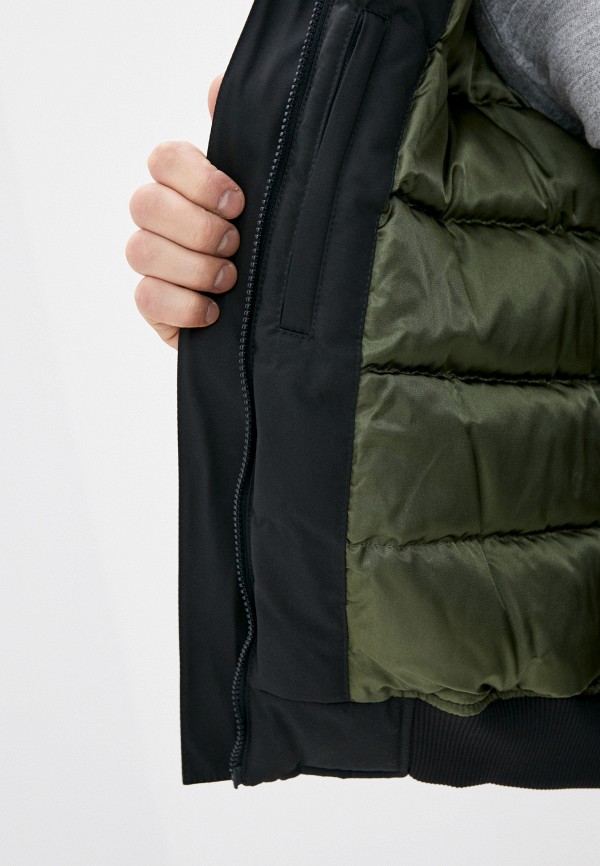 Куртка утепленная Lacoste цвет черный  Фото 4