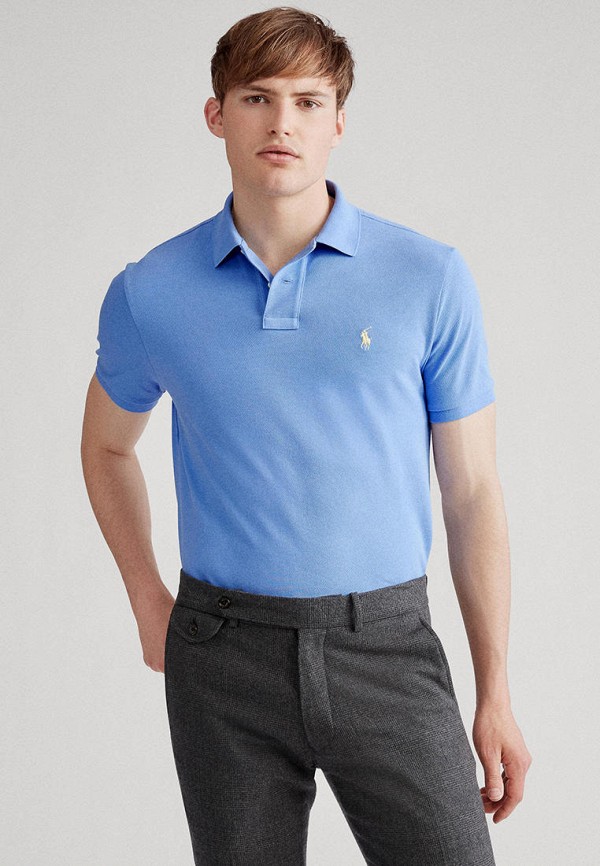 

Поло Polo Ralph Lauren, Голубой, Polo Ralph Lauren MP002XM1ZQRC