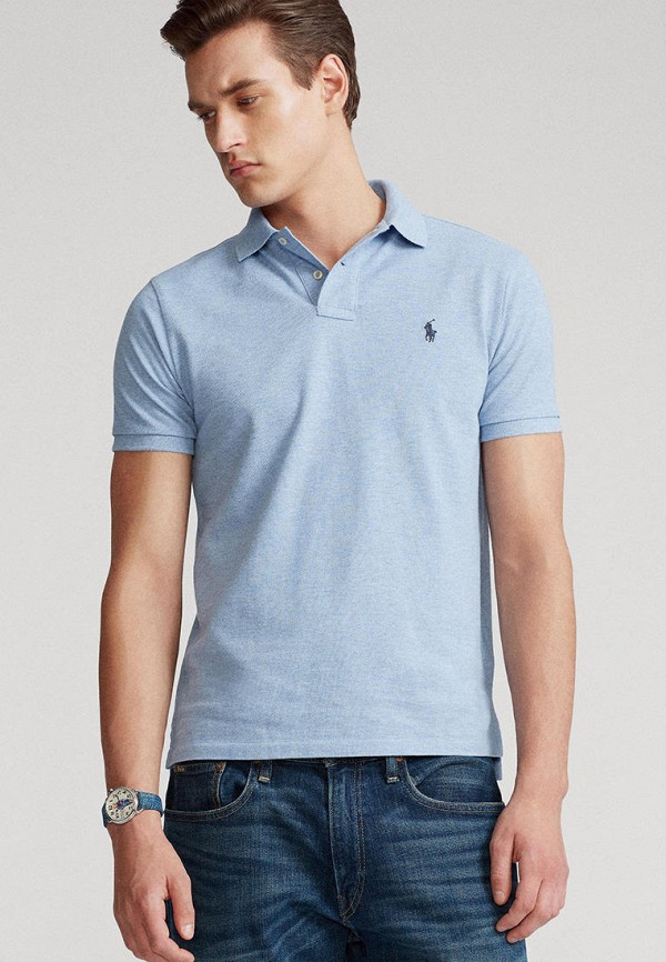 

Поло Polo Ralph Lauren, Голубой, Polo Ralph Lauren MP002XM1ZQRD