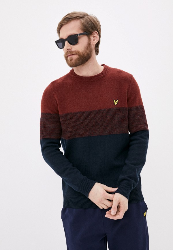 

Джемпер Lyle & Scott, Разноцветный, Chest Panel Knitted Jumper