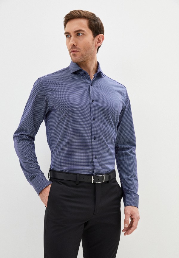 

Рубашка Eterna, Синий, Slim Fit