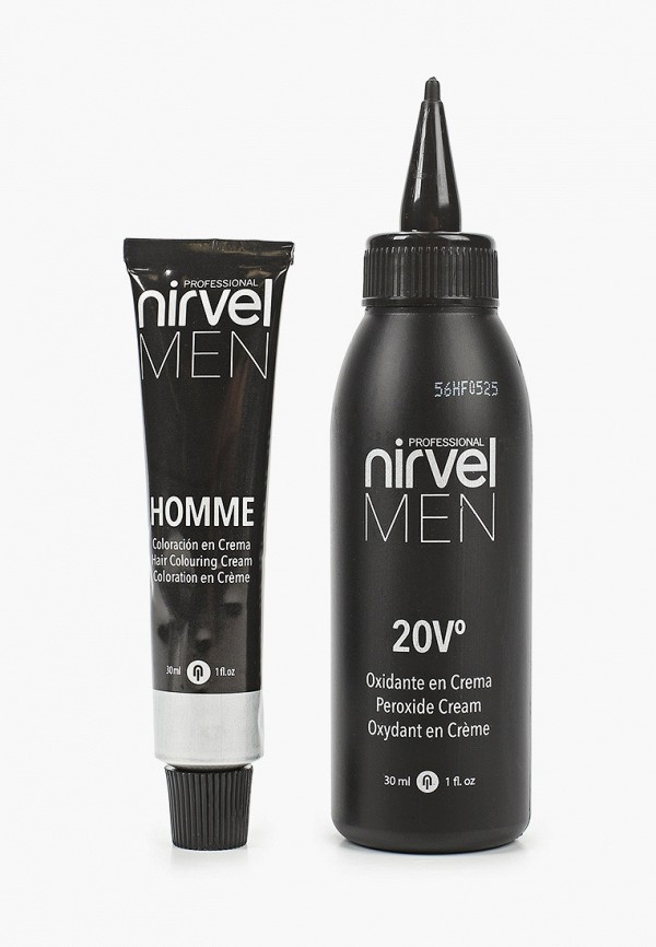 

Краска для волос Nirvel Professional, Серый, MEN G7 светло-серый homme, 2*30 мл