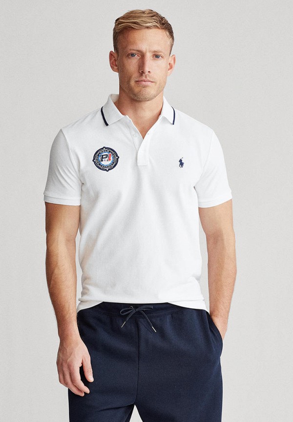 

Поло Polo Ralph Lauren, Белый, Polo Ralph Lauren MP002XM1ZR53