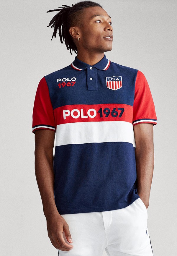 

Поло Polo Ralph Lauren, Синий, Polo Ralph Lauren MP002XM1ZR5I