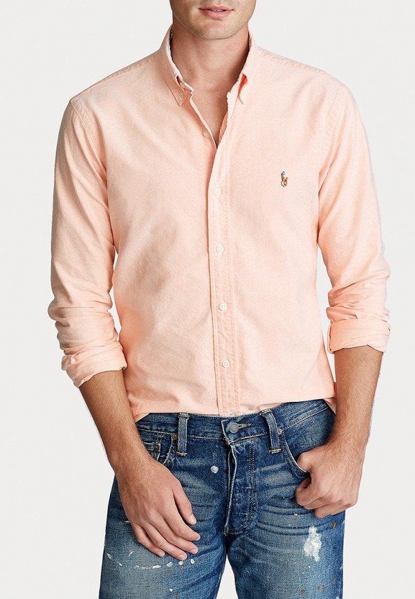 

Рубашка Polo Ralph Lauren, Коралловый, Polo Ralph Lauren MP002XM1ZR5N