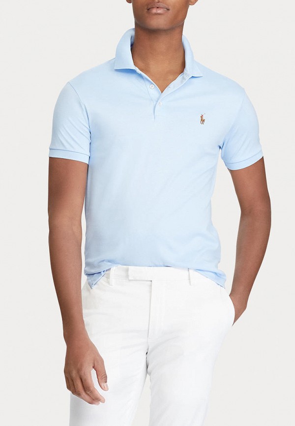 

Поло Polo Ralph Lauren, Голубой, Polo Ralph Lauren MP002XM1ZR6C