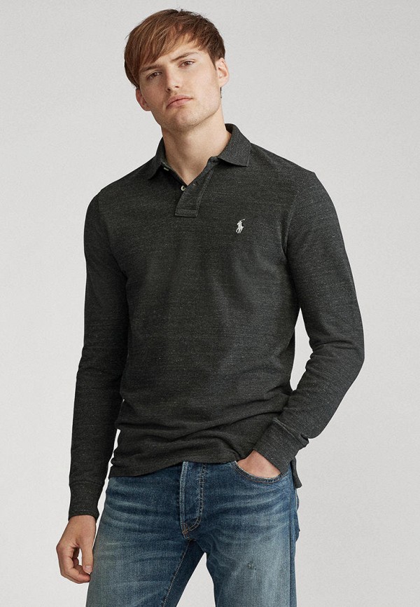 

Поло Polo Ralph Lauren, Серый, Polo Ralph Lauren MP002XM1ZR6L