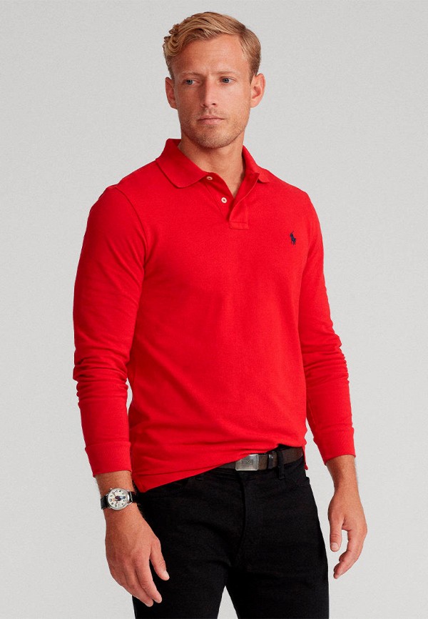 

Поло Polo Ralph Lauren, Красный, Polo Ralph Lauren MP002XM1ZR6N