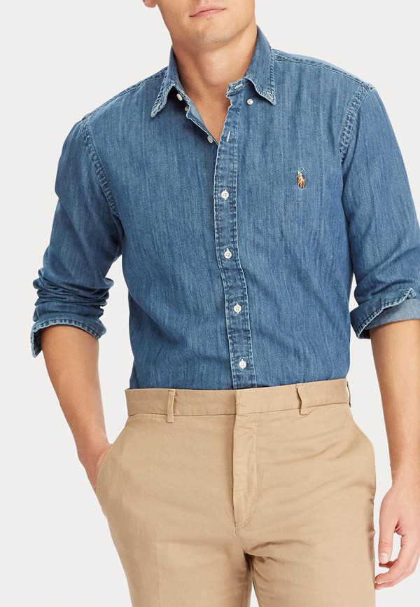 

Рубашка джинсовая Polo Ralph Lauren, Синий