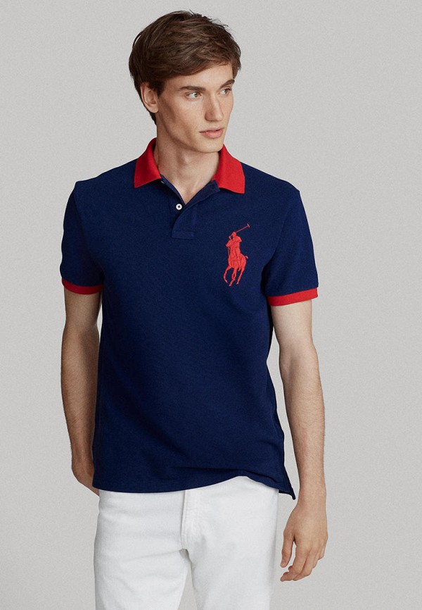 

Поло Polo Ralph Lauren, Синий, Polo Ralph Lauren MP002XM1ZR7Z