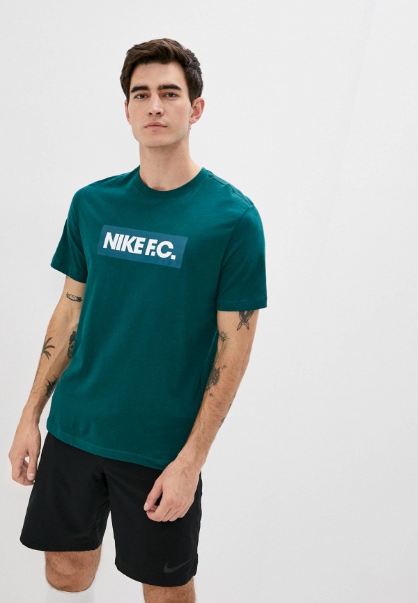 

Футболка Nike, Бирюзовый, M NK FC TEE ESSENTIALS
