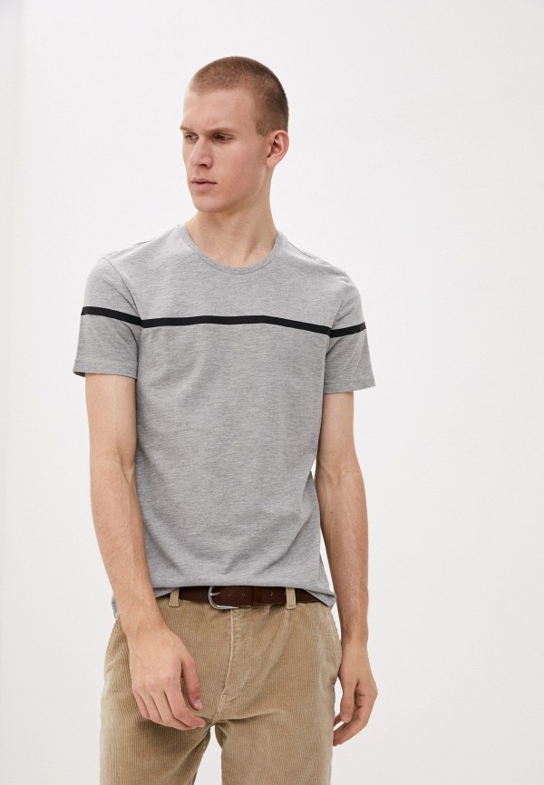 

Футболка Mavi, Серый, STRIPE PRINTED TEE