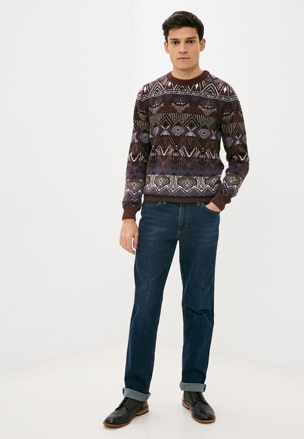 Джемпер Стим коричневый, размер 48, фото 2