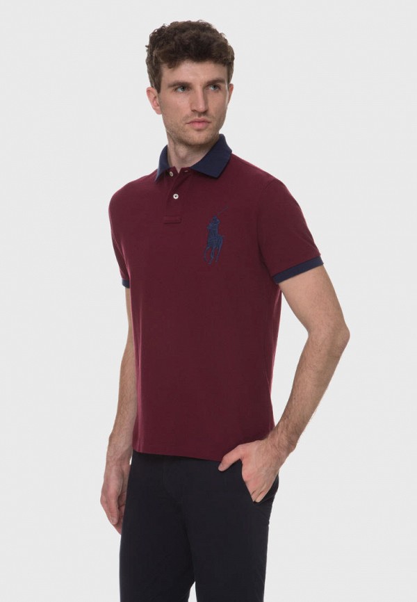 

Поло Polo Ralph Lauren, Бордовый, Polo Ralph Lauren MP002XM1ZRTS