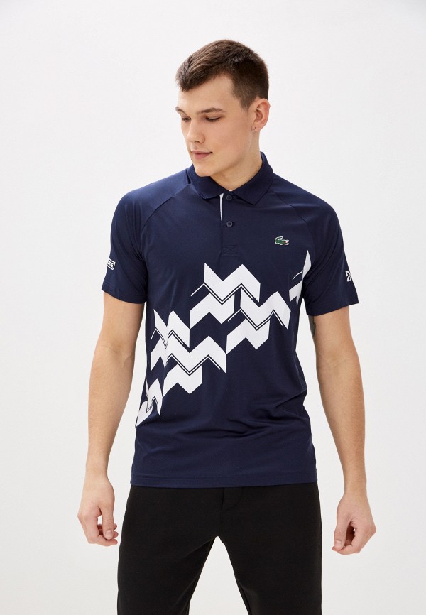 

Поло Lacoste, Синий