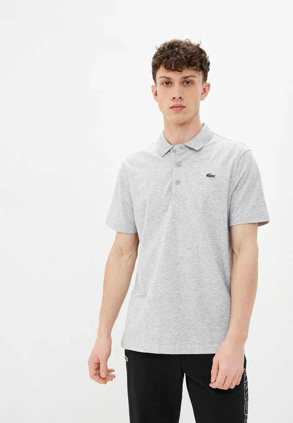 

Поло Lacoste, Серый