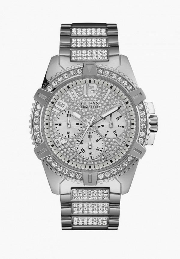 

Часы Guess, Серебряный, SPORT
