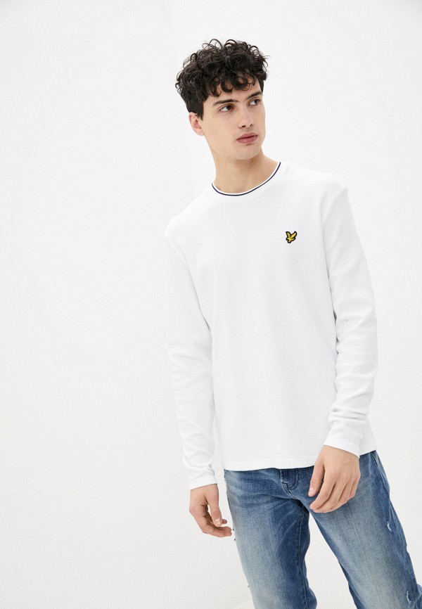 

Джемпер Lyle & Scott, Белый, Waffle L/S T-shirt