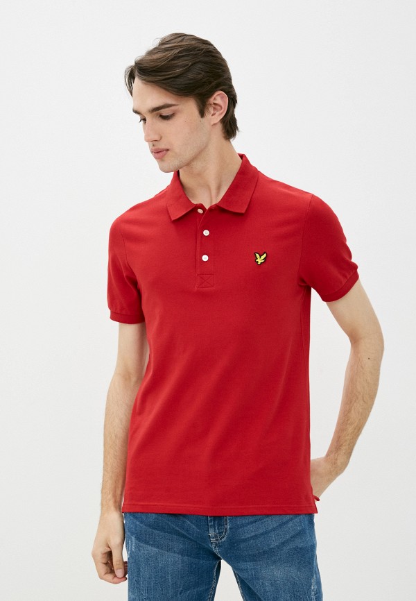 

Поло Lyle & Scott, Красный, Slim Stretch Polo Shirt