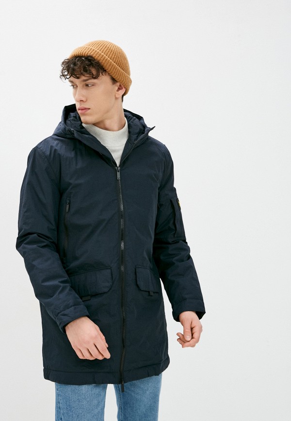 

Куртка утепленная Lyle & Scott, Синий, Zip Detail Parka