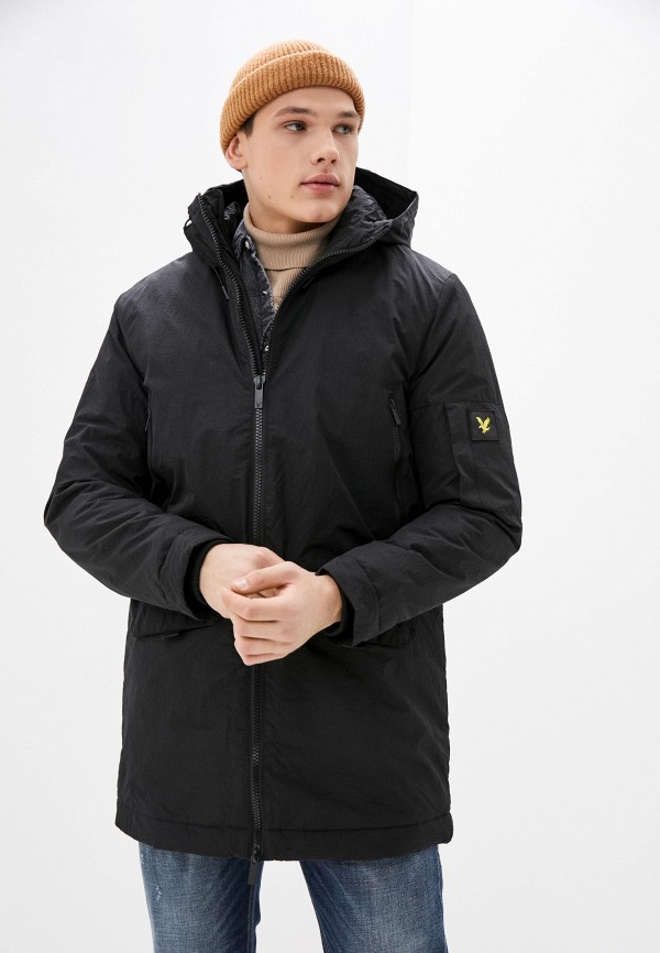 

Куртка утепленная Lyle & Scott, Черный, Zip Detail Parka