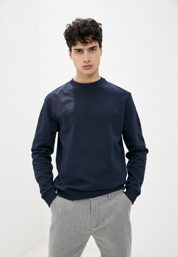 

Свитшот Lyle & Scott, Синий, Ripstop Applique Sweat