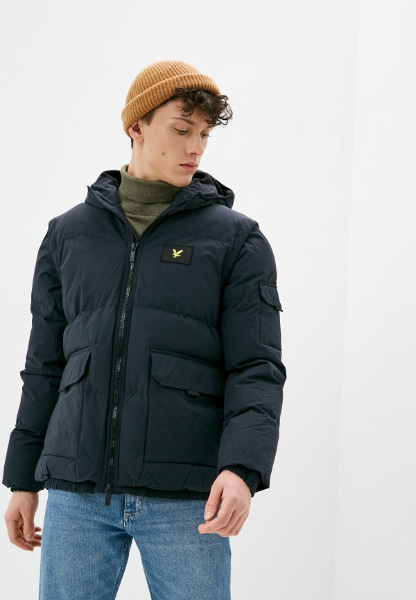 

Куртка утепленная Lyle & Scott, Синий, 2-in-1 Ripstop Puffer Jacket