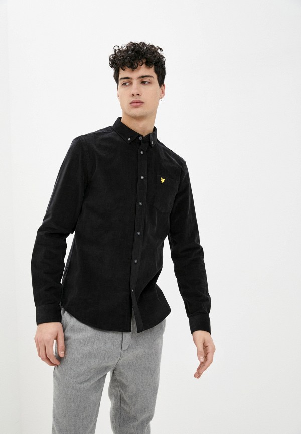 

Рубашка Lyle & Scott, Черный, Needle Cord Shirt