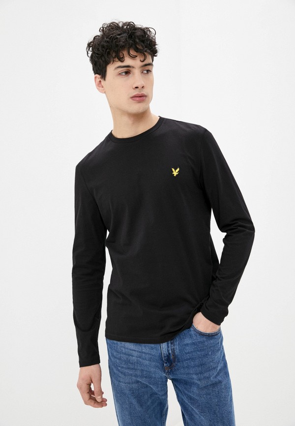 

Лонгслив Lyle & Scott, Черный, Long Sleeve T-shirt