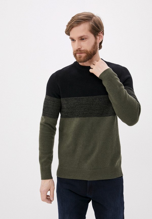 

Джемпер Lyle & Scott, Хаки, Chest Panel Knitted Jumper