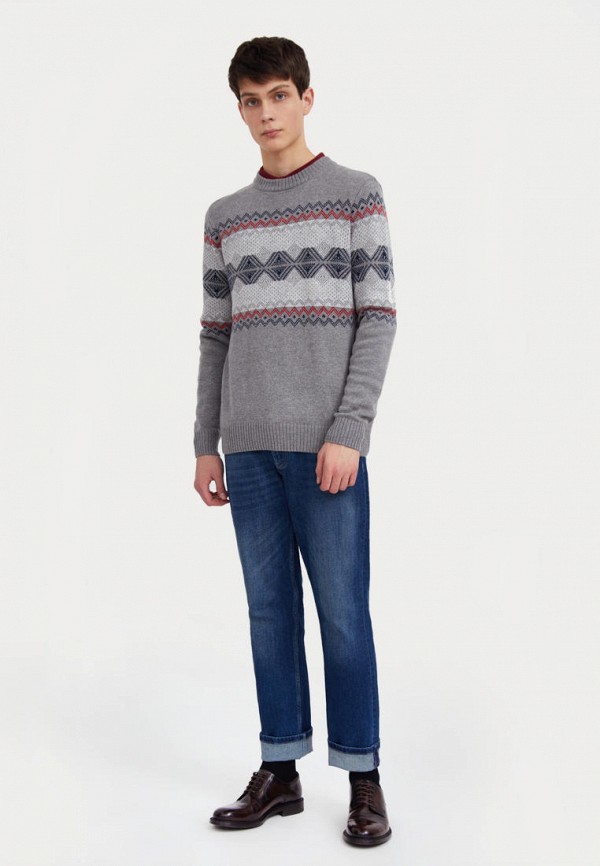 Джемпер Finn Flare серый, размер 58, фото 2