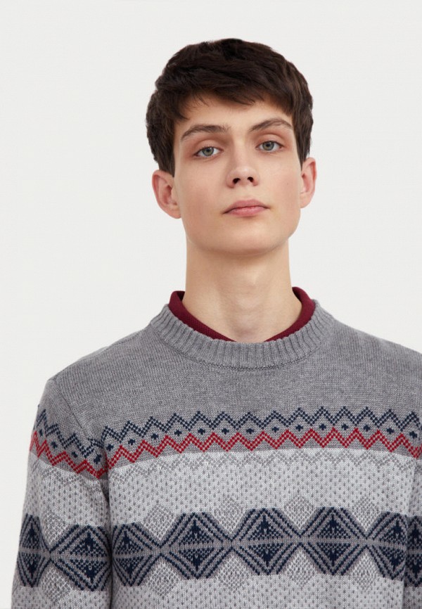 Джемпер Finn Flare серый, размер 58, фото 5